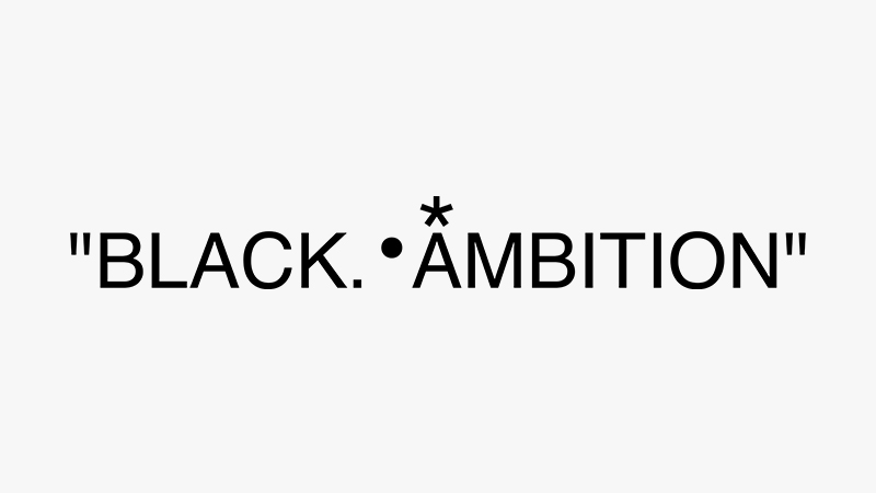 Black Ambition logo