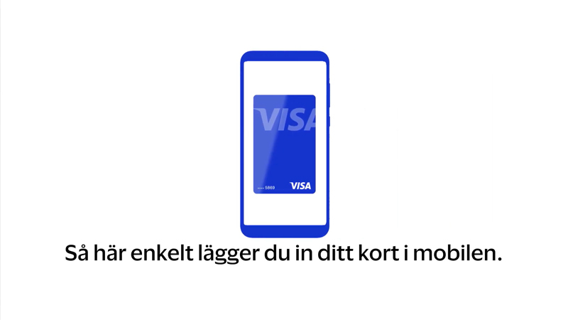 mobile with text sa har enkelt lagger du in ditt kort i mobilen